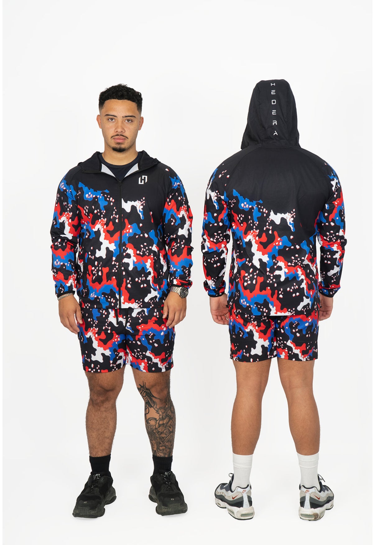 Hedera Black/Red Camo 3 Piece Set