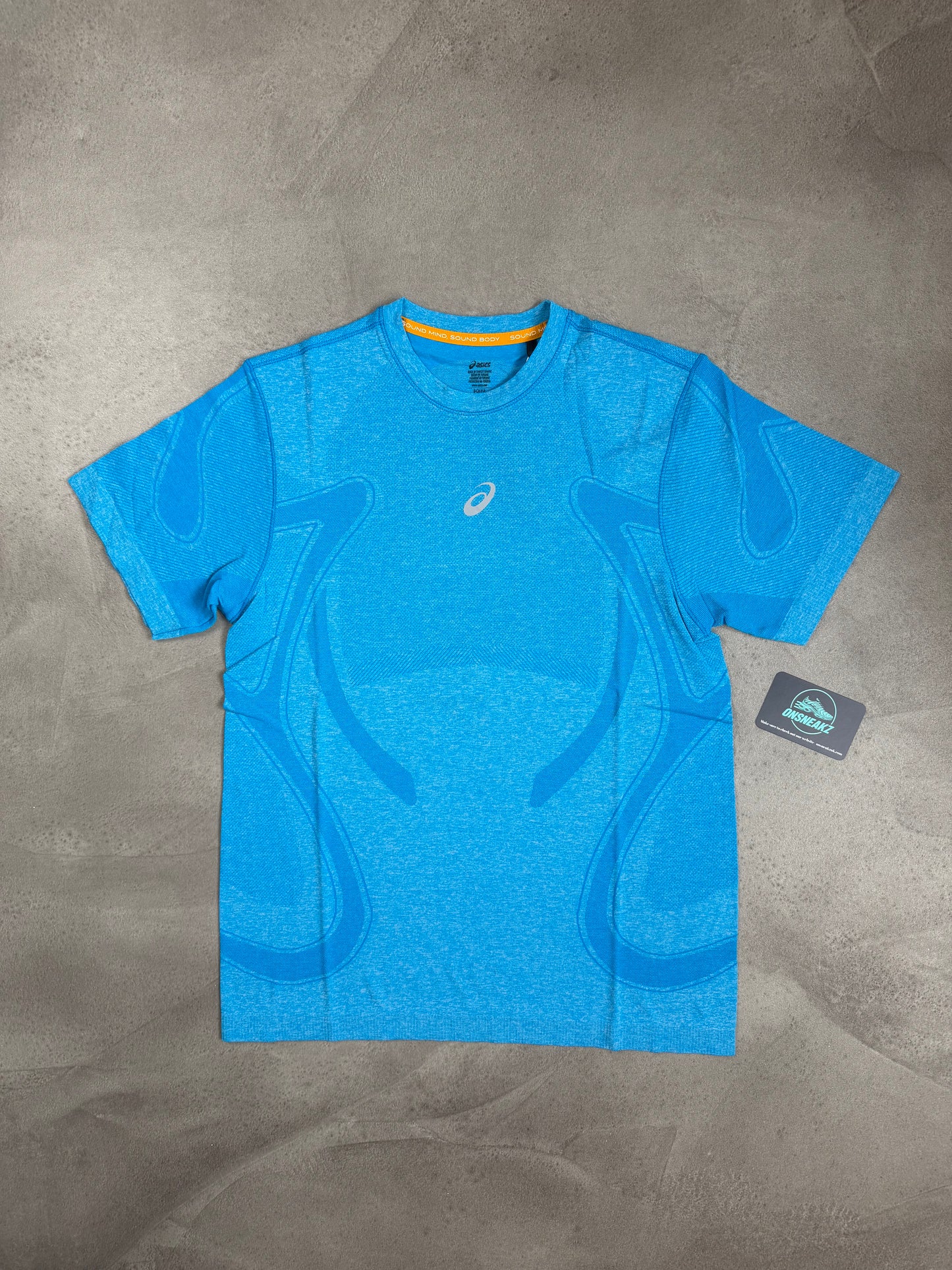 Asics Road Blue Seamless T-Shirt