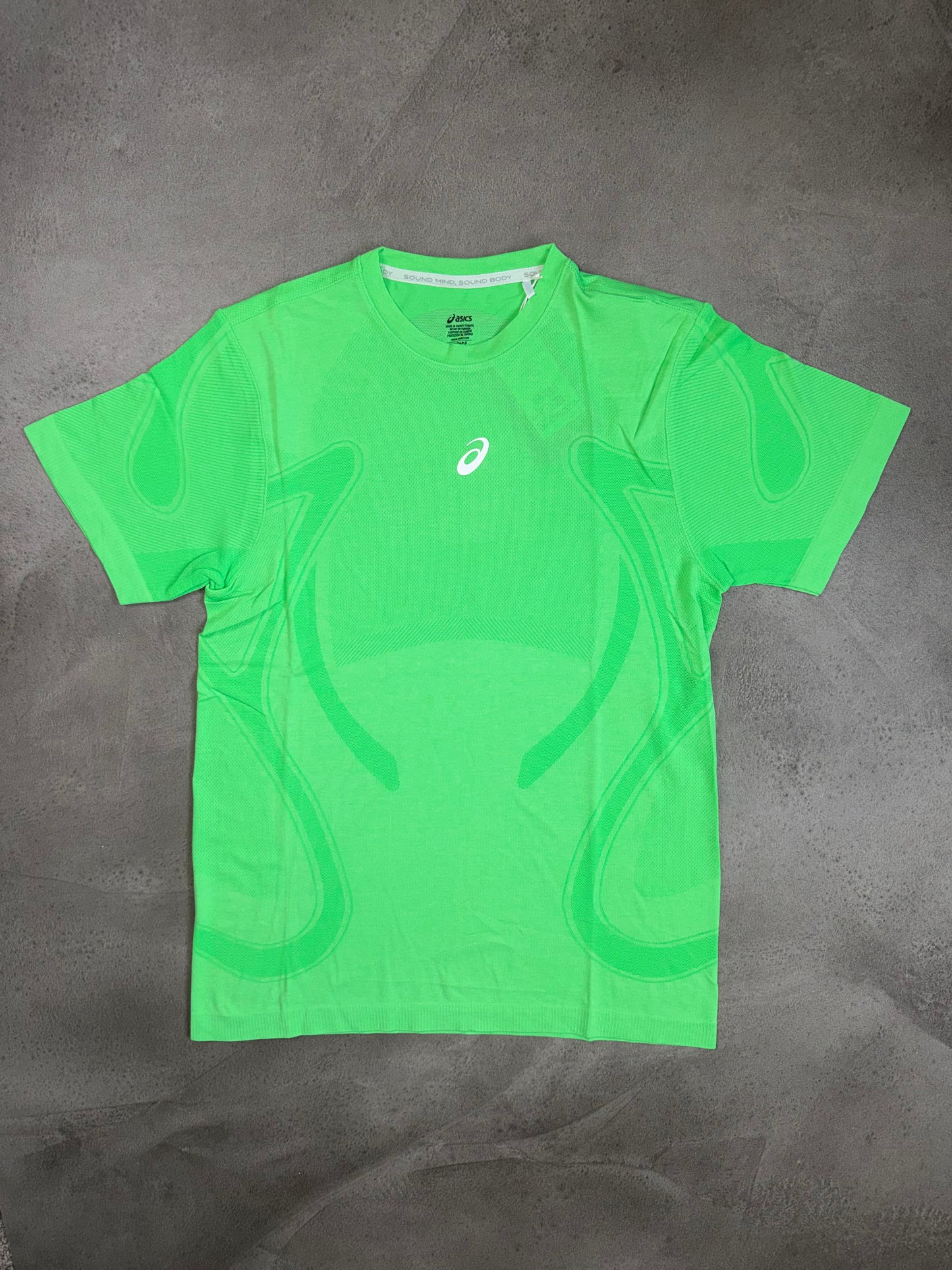 Asics Road Green Seamless T-Shirt