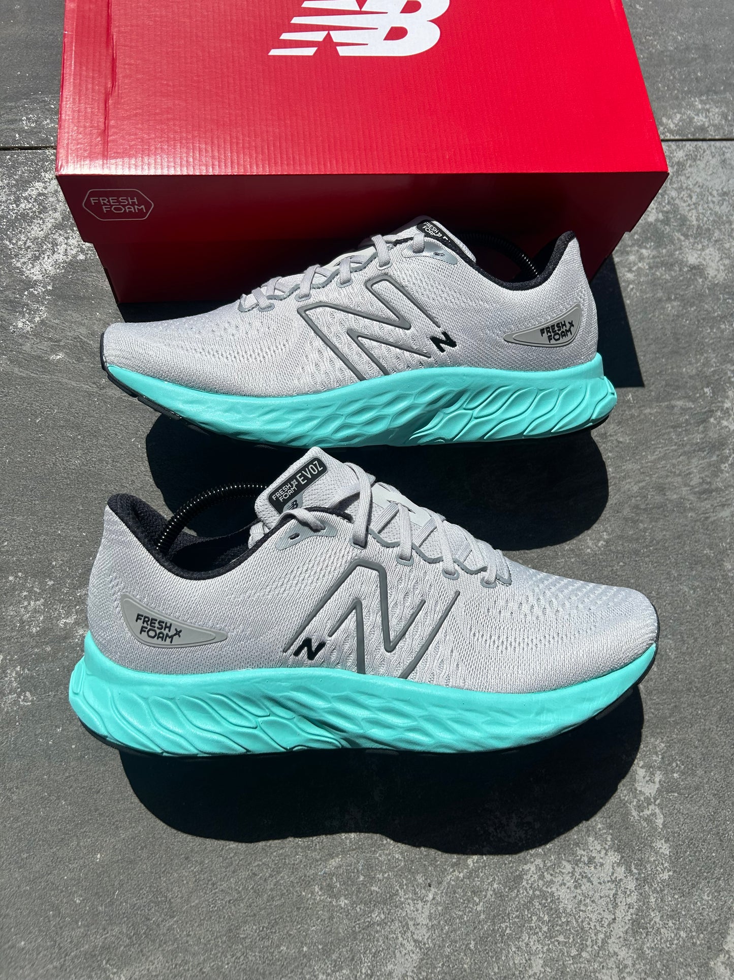 New Balance Fresh Foam Grey/Turquoise