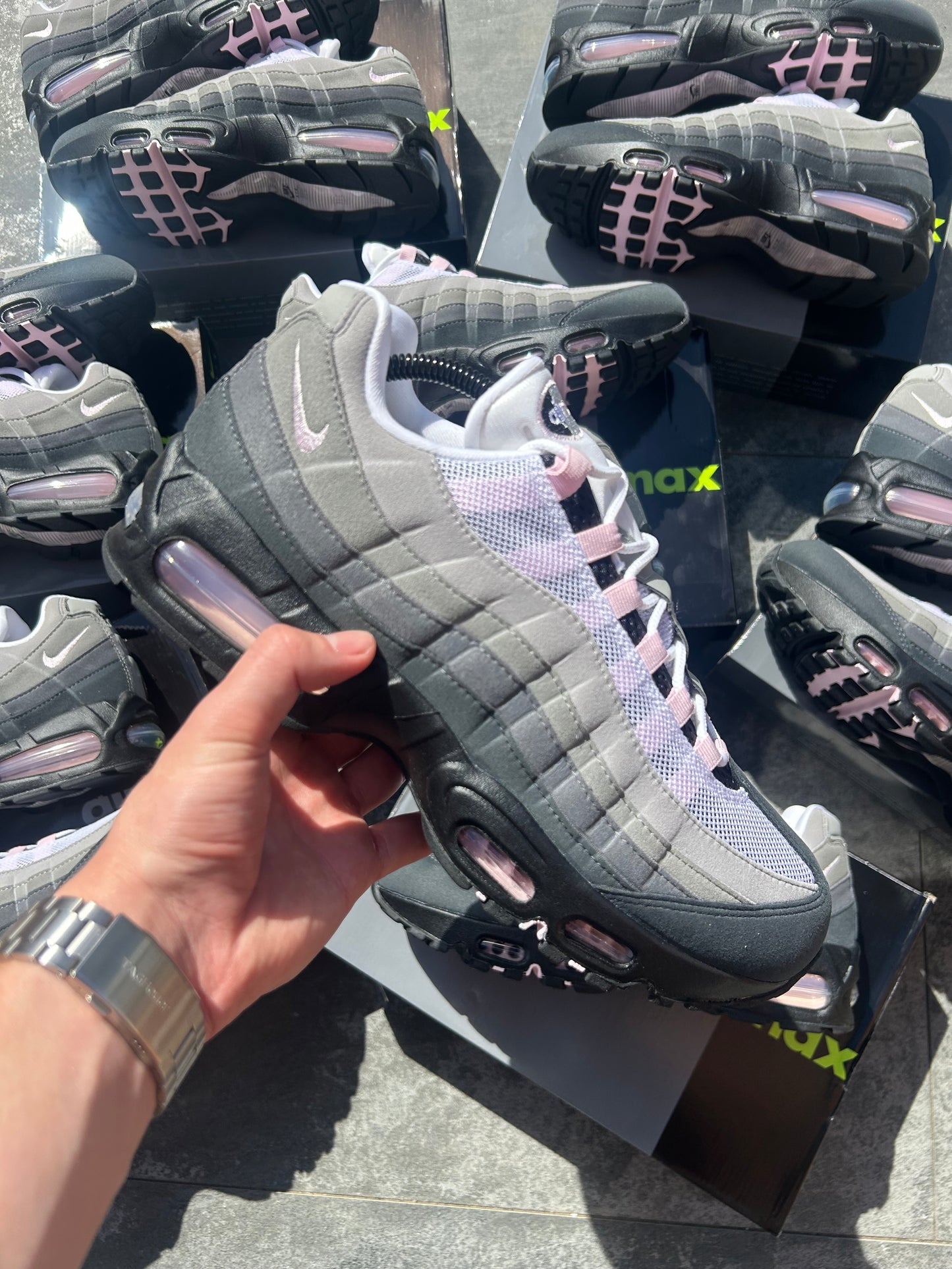 Nike Air Max 95 Pink Foam 2025 BIG BUBBLE