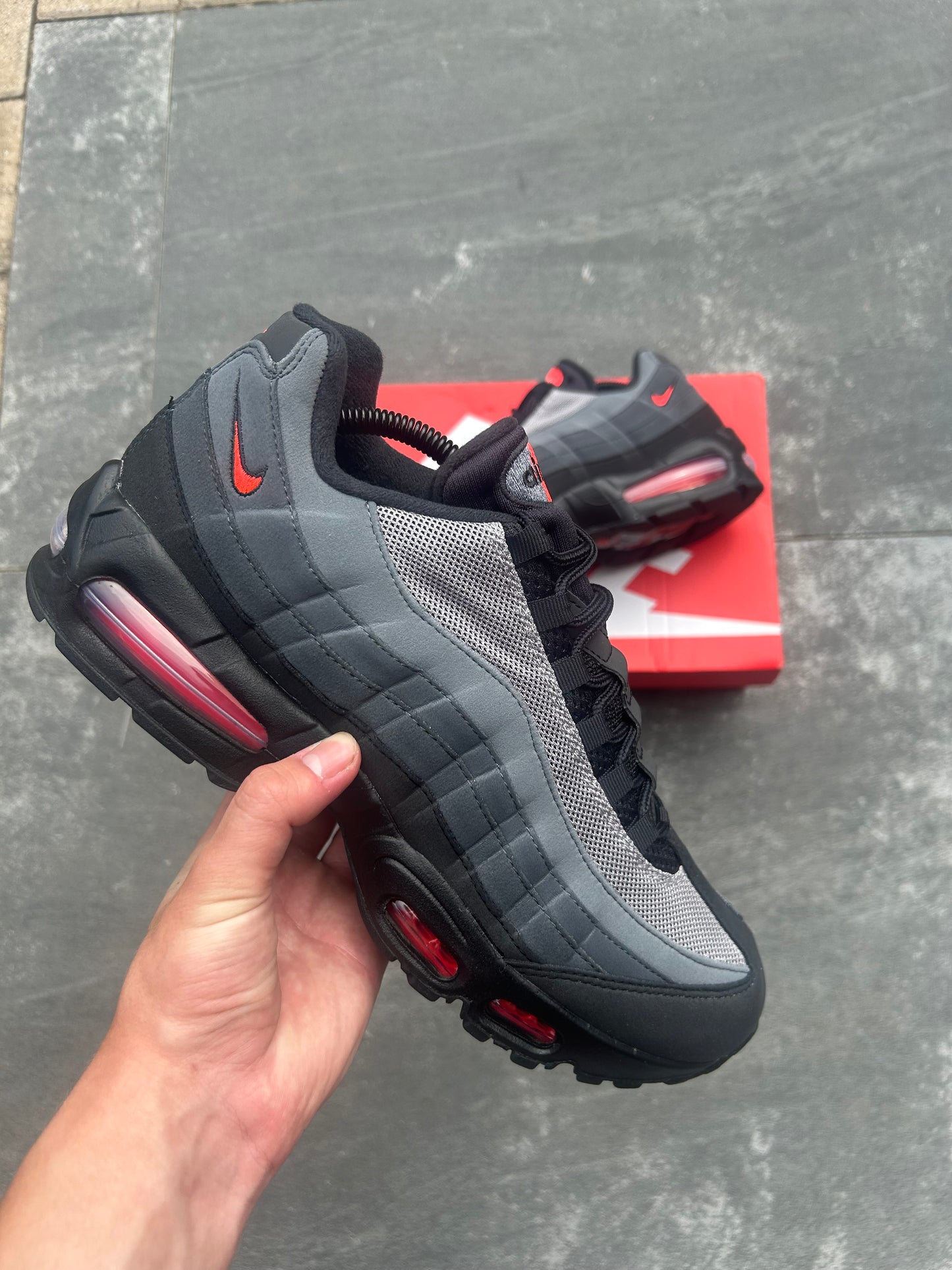 Nike Air Max 95 Crimson Fog