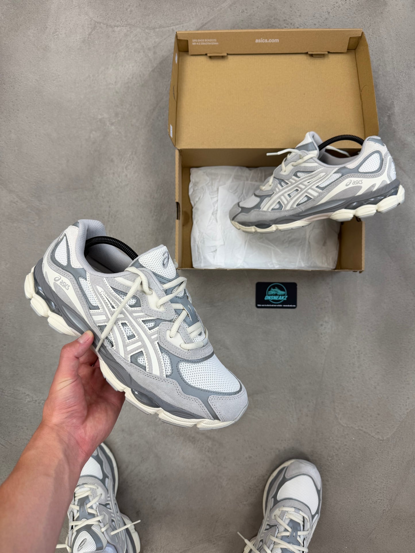 Asics Gel NYC Oyster Grey