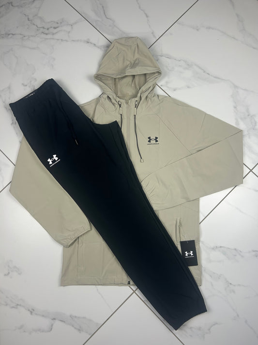 Under Armour Beige Woven Tracksuit