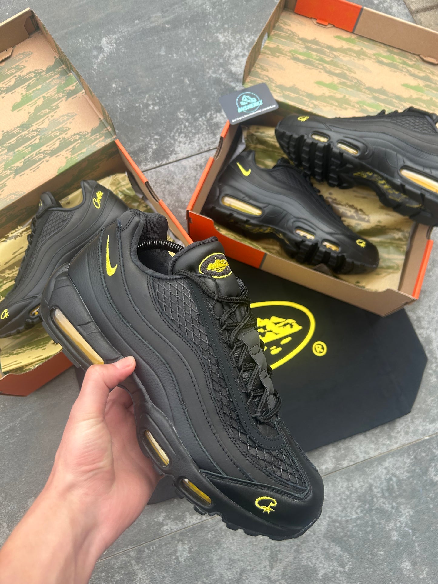 Nike Air Max 95 x Corteiz Honey Black