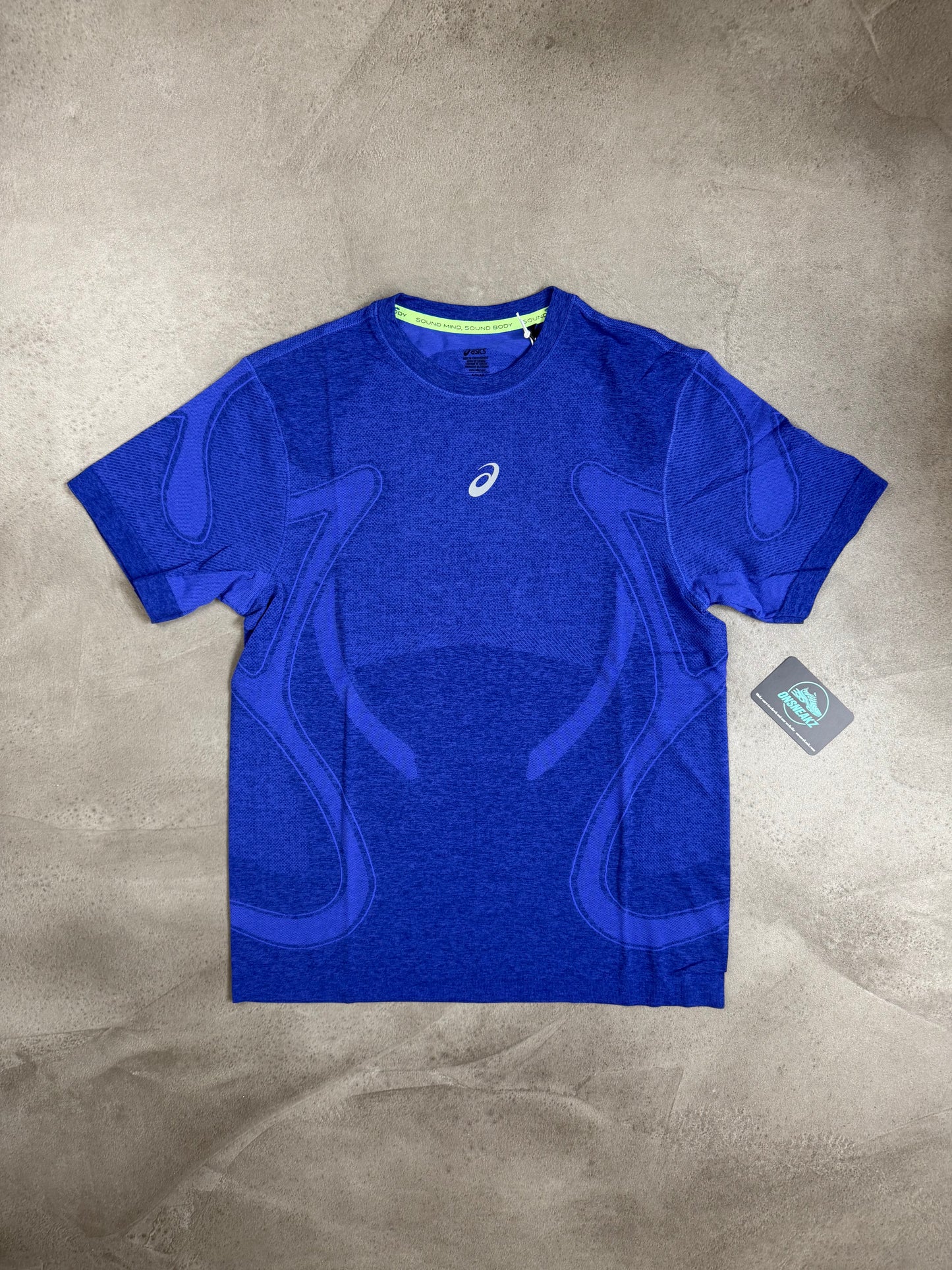 Asics Road Purple Seamless T-Shirt