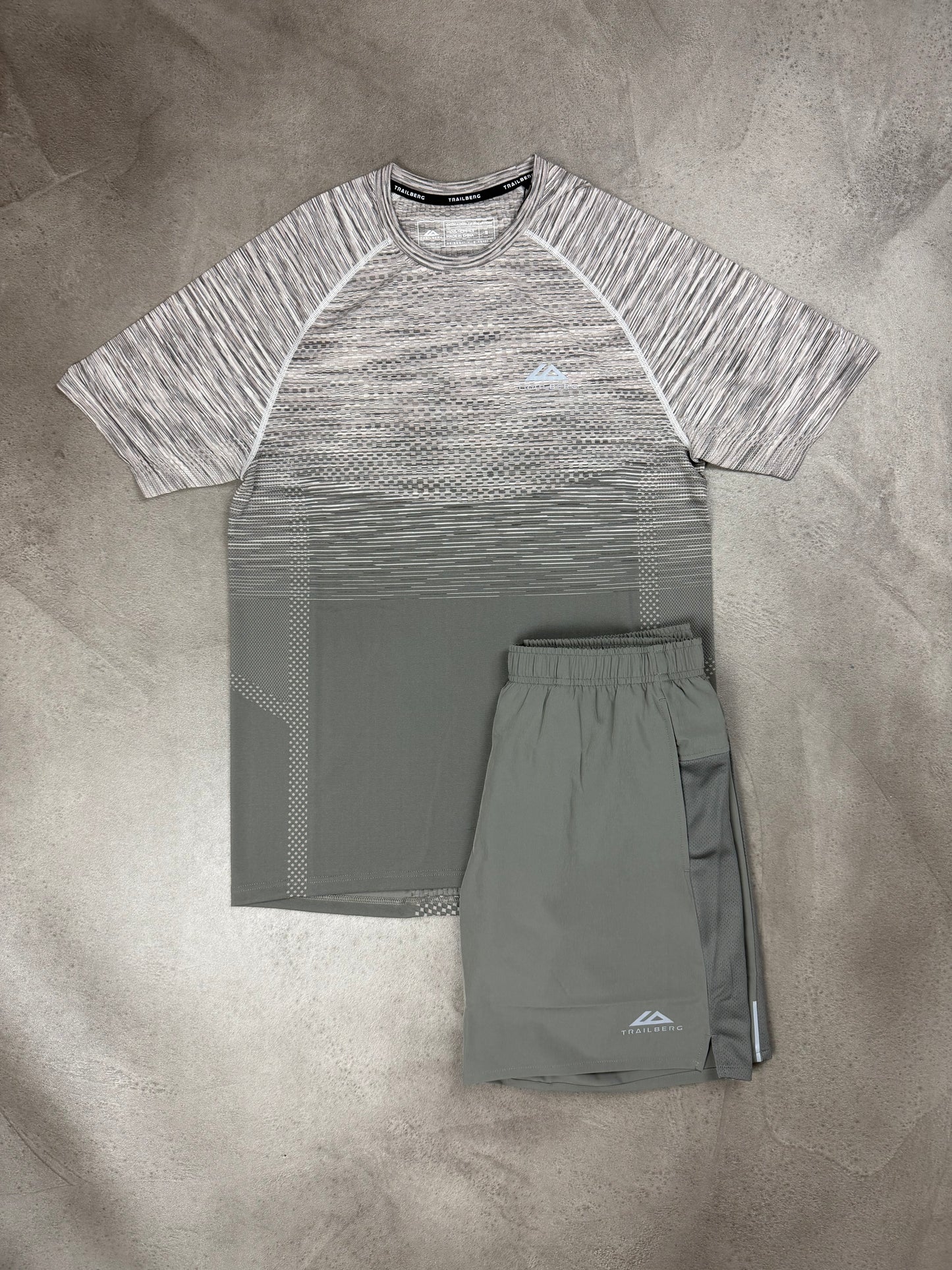 Trailberg Seamless Stone Shorts & T-shirt Set