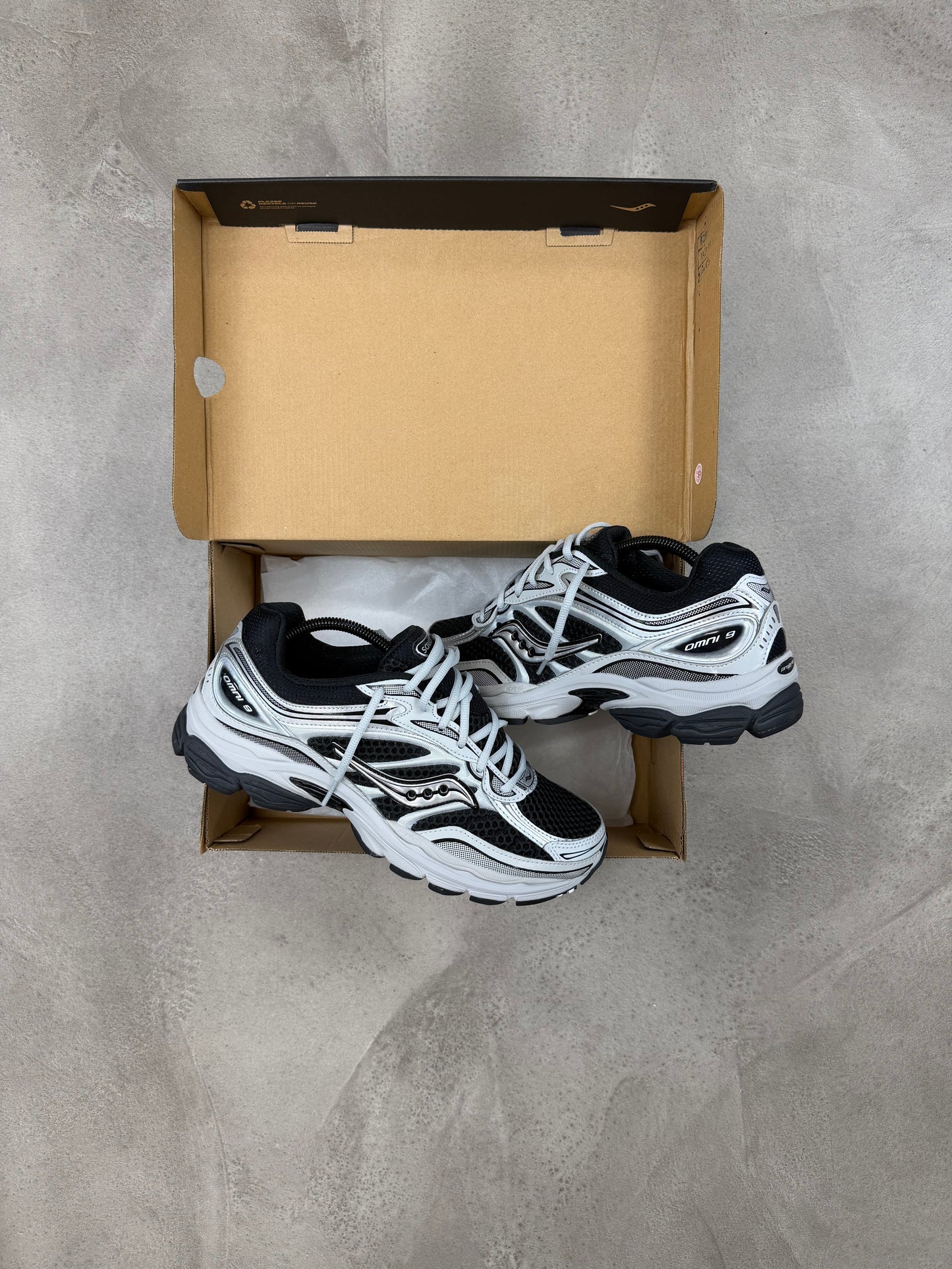Saucony ProGrid Omni 9 Black/Cadet
