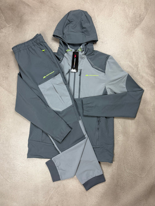 Monterrain Orbit Grey/Green Tracksuit