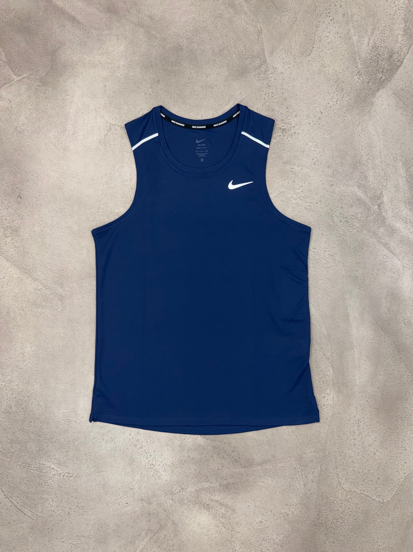 Nike Dri-Fit Miler Vest Navy