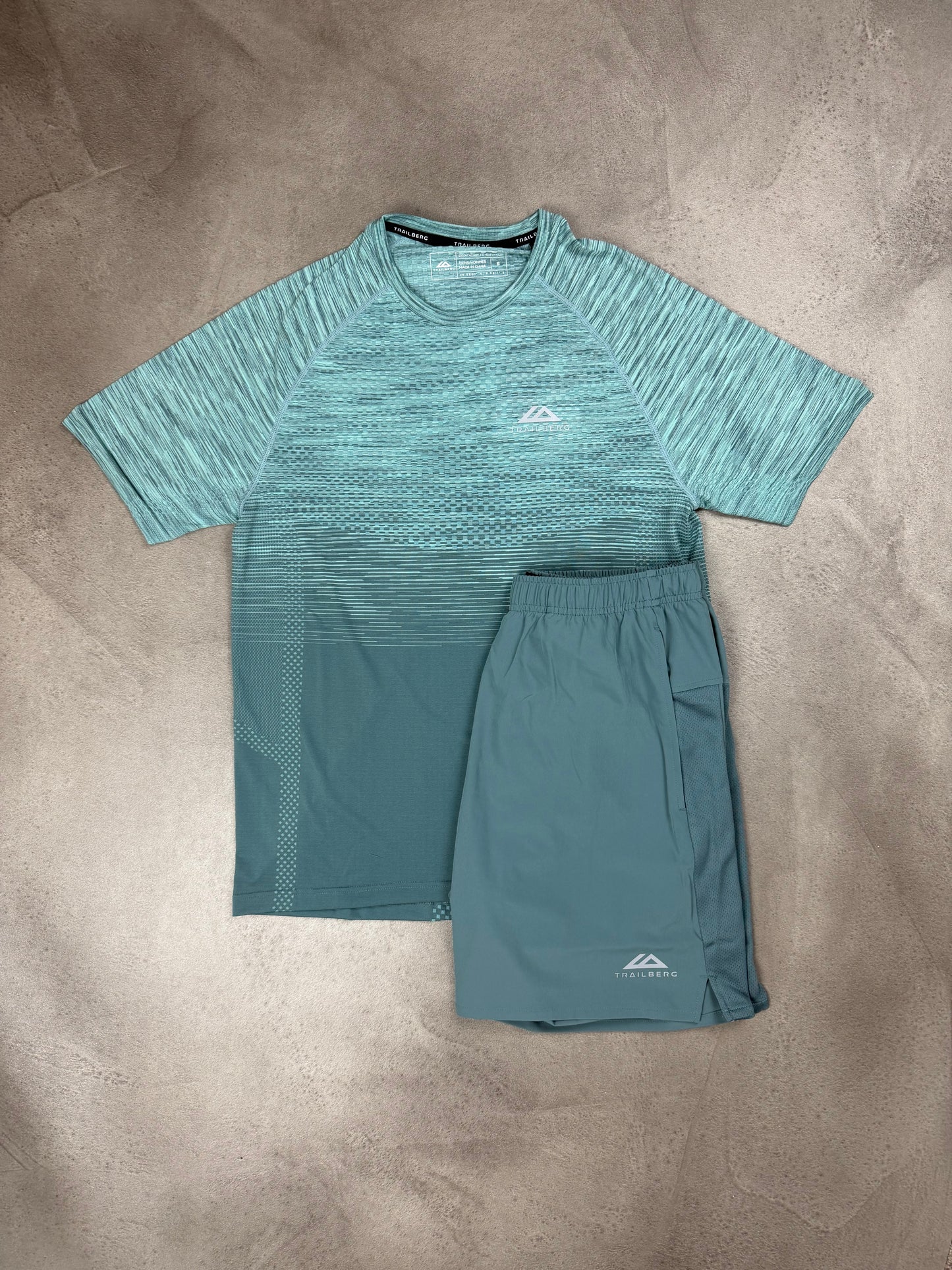 Trailberg Seamless Frosted Chill Shorts & T-shirt Set