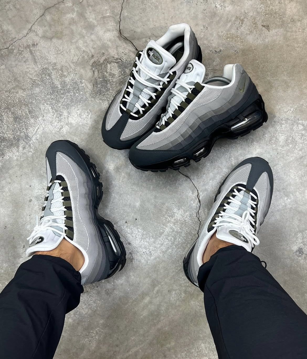 Nike Air Max 95 Big Bubble Medium Olive