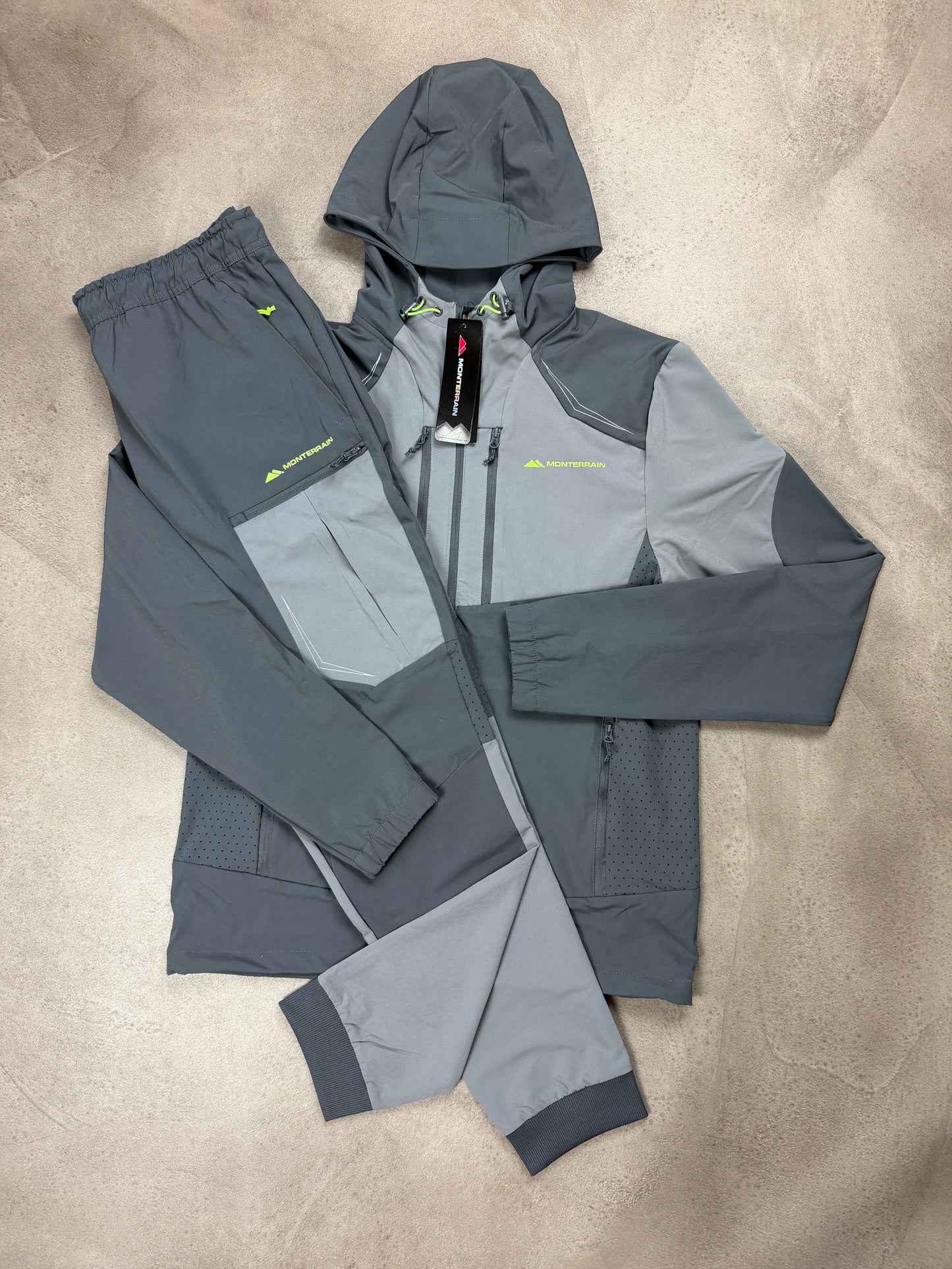 Monterrain Orbit Grey/Green Jacket ONLY