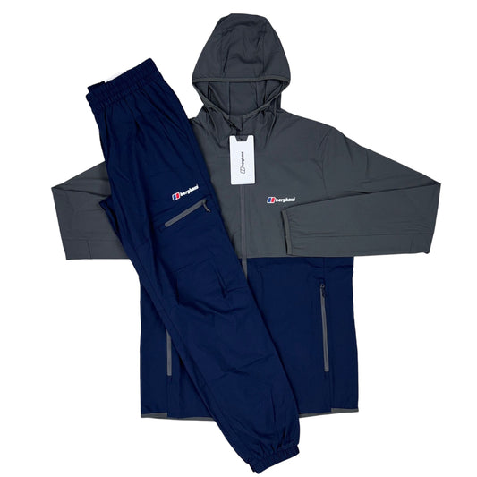 Berghaus Navy Theran Windbreaker & Navy Theran Pants Set