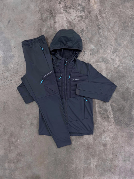 Monterrain Hybrid Grey/Cobalt Tracksuit