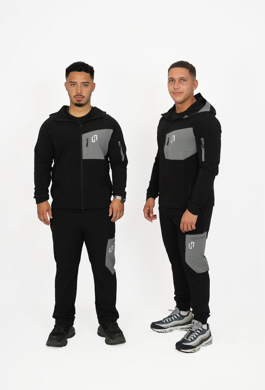 Hedera Black 3 Piece Tracksuit