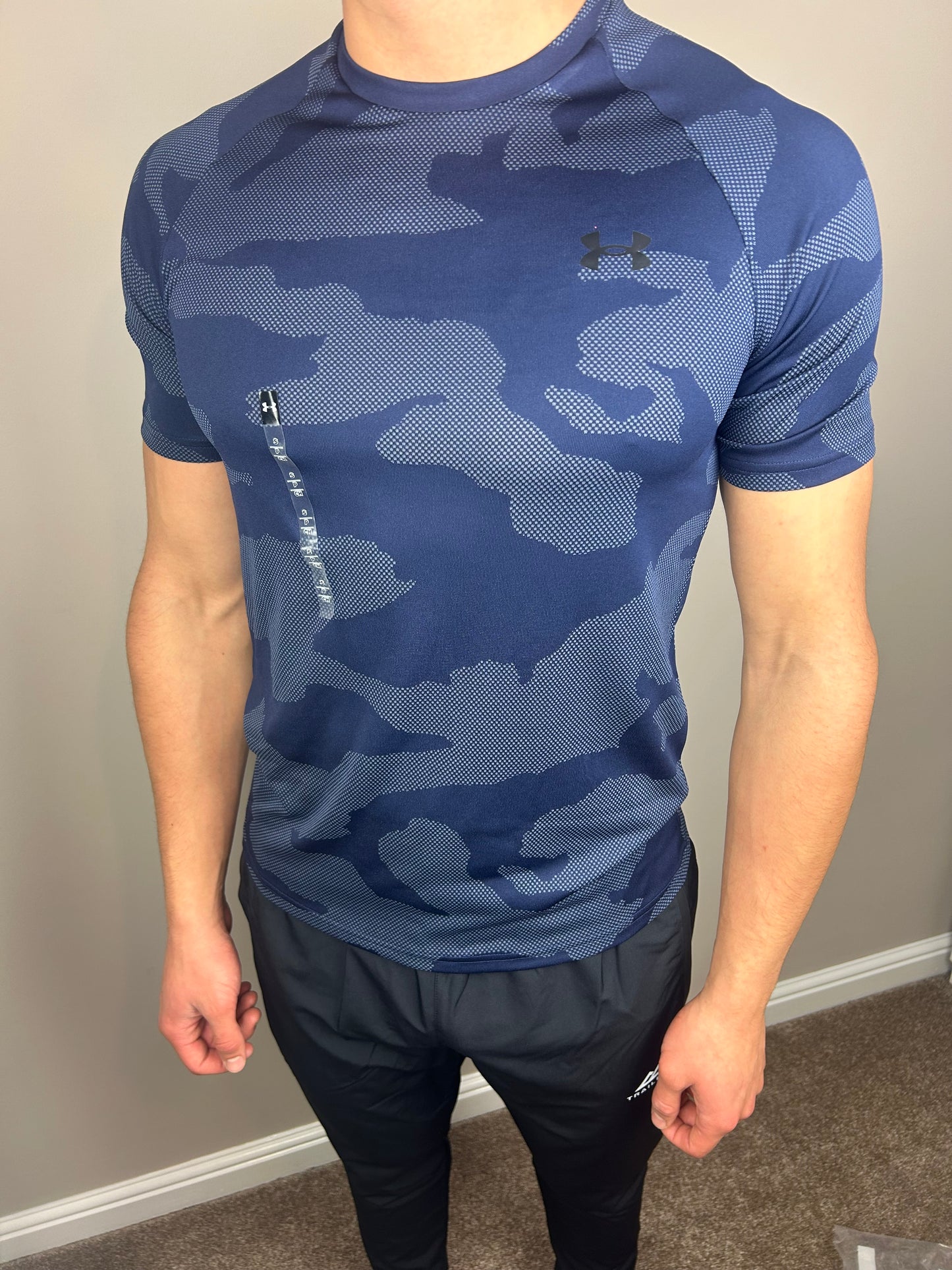 Under Armour Jaquard Navy Camo T-shirt