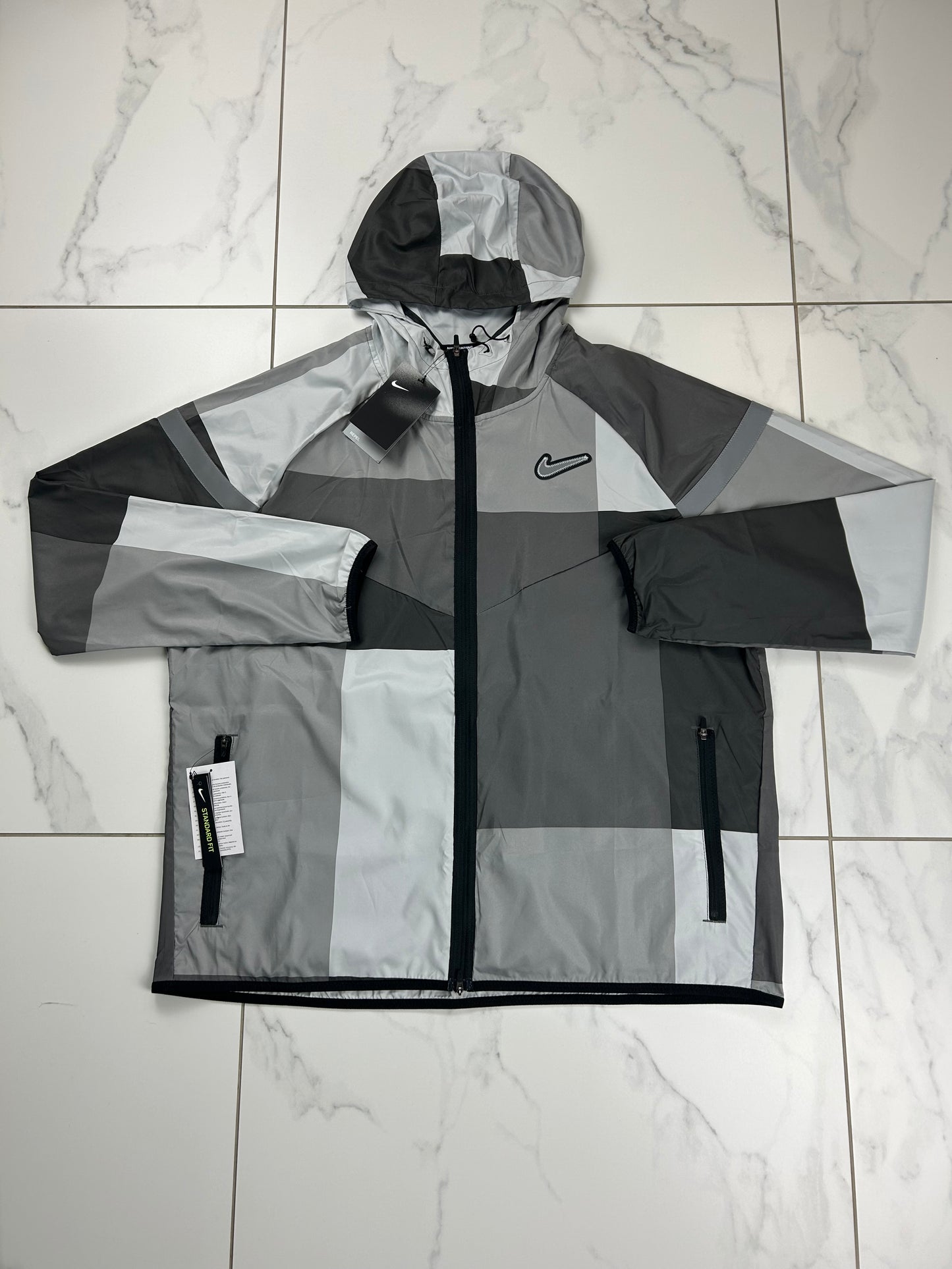 Nike Patchwork Windrunner “Grey”