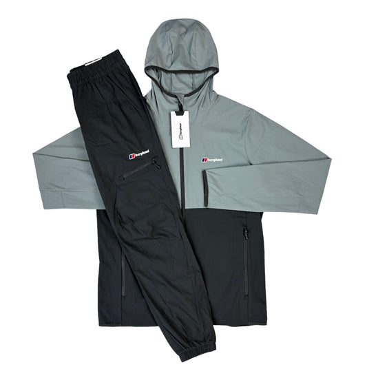 Berghaus Grey Theran Windbreaker & Grey Theran Pants Set