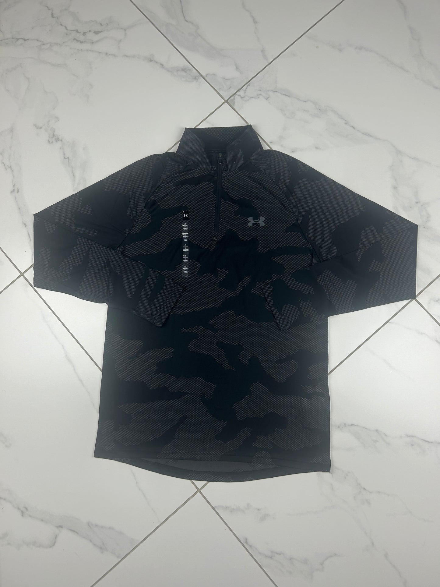 Under Armour Black Camo 1/4 Zip