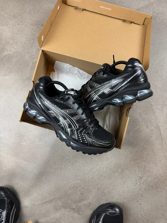 Asics Kayano 14's Black Pure Silver