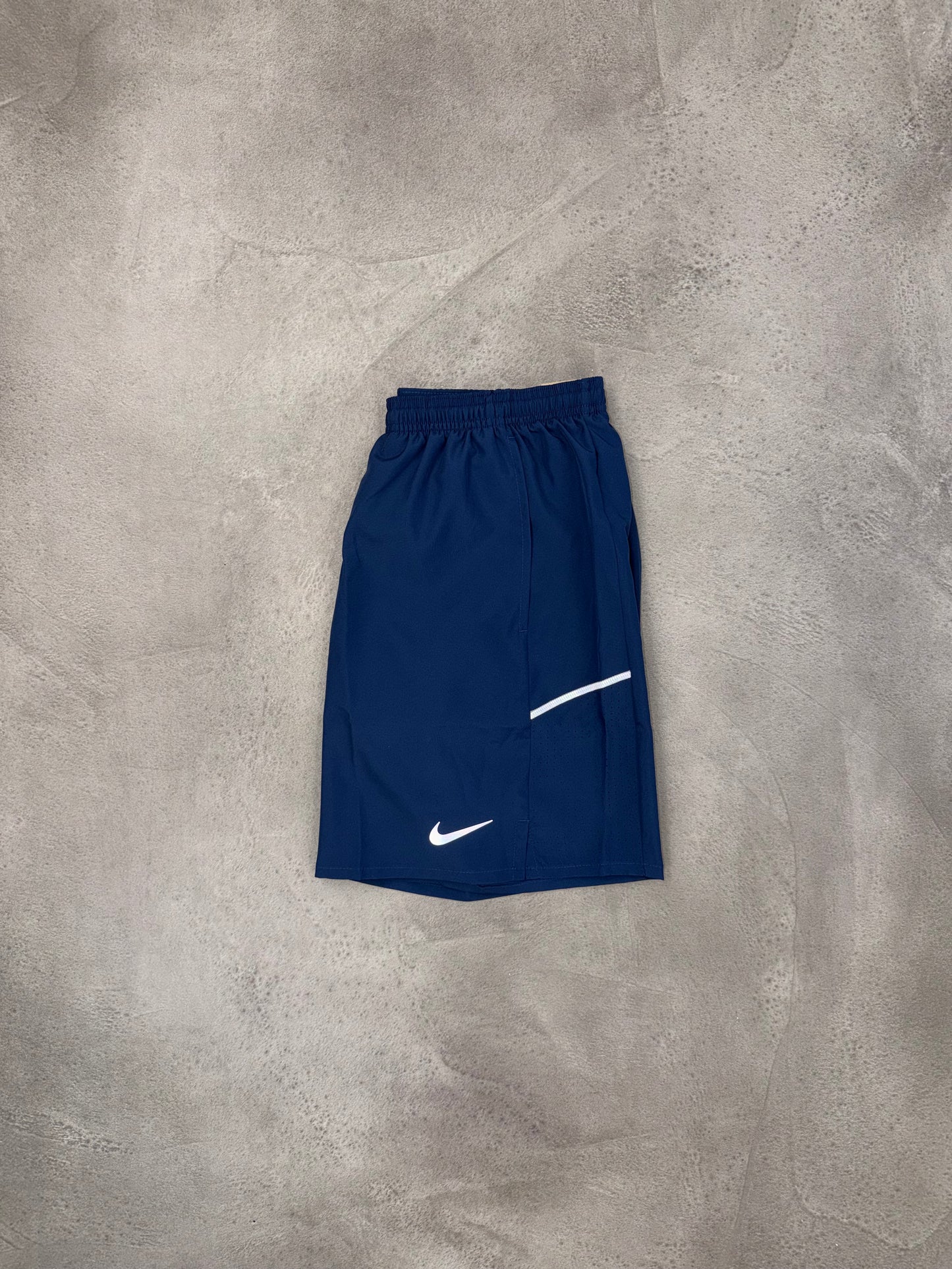 Nike Navy 7” Dri-Fit Miler Shorts