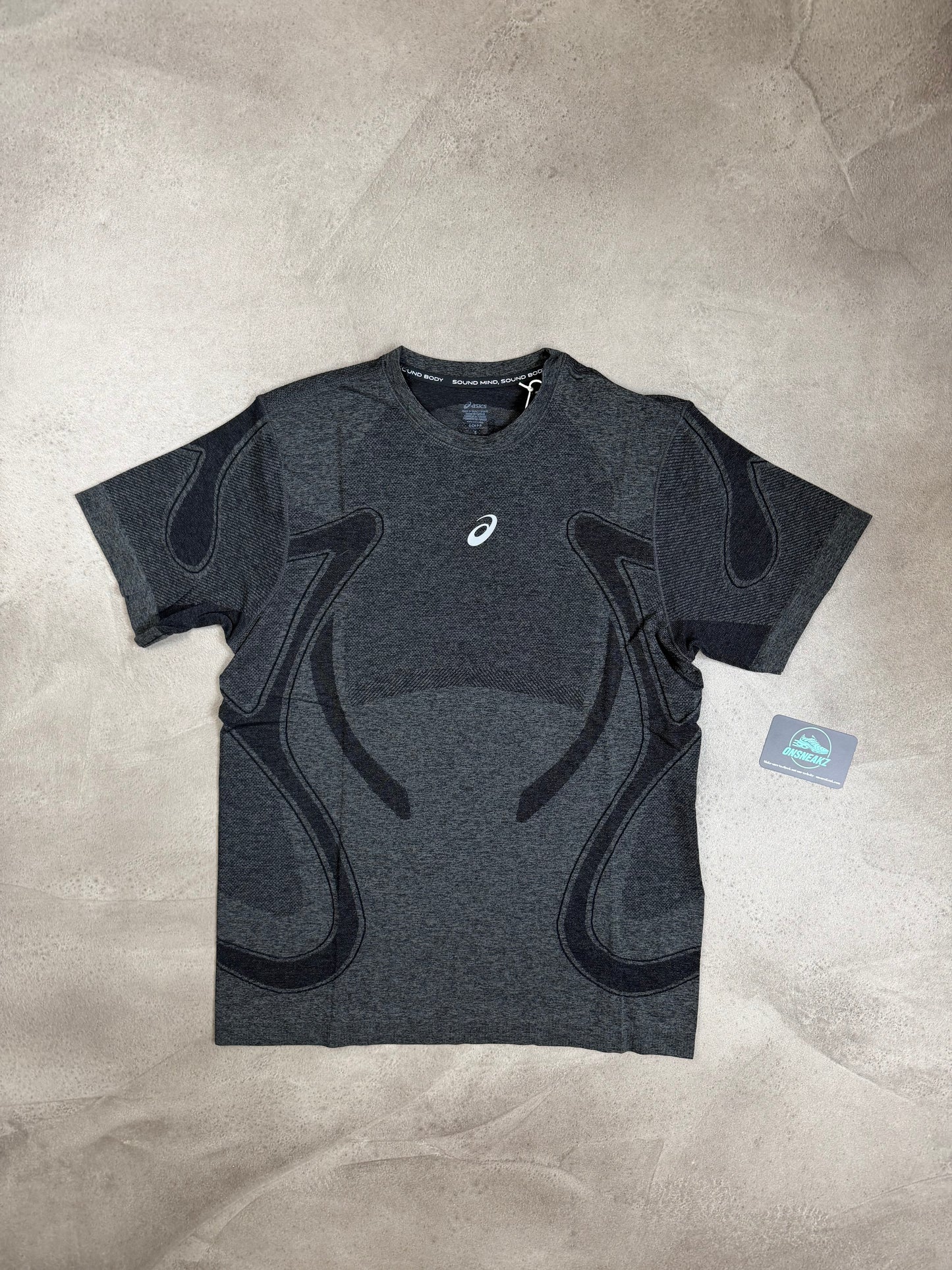 Asics Road Black Seamless T-Shirt