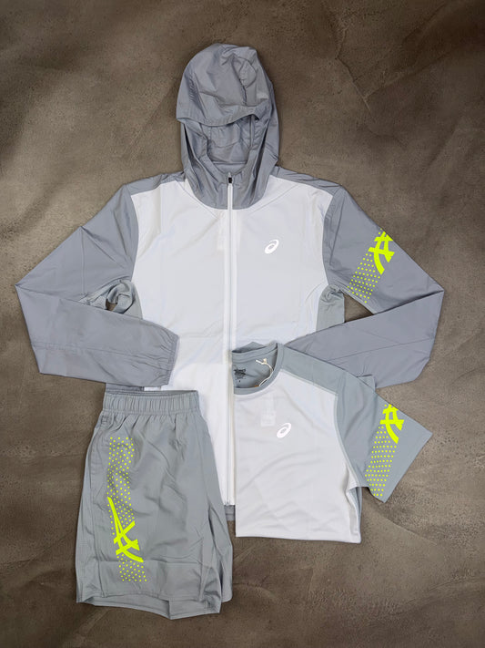 Asics Icon White/Volt 3 Piece Set