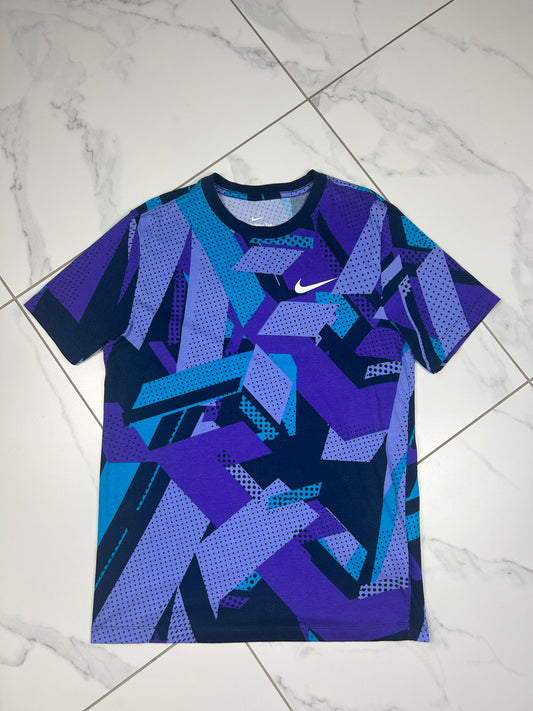 Nike Jacquard Dri-fit T-shirt “Blue”