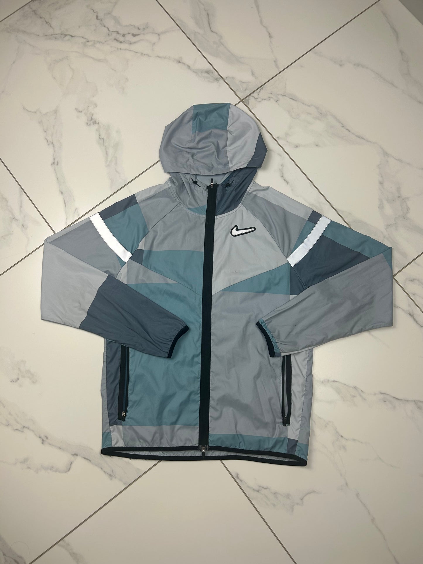 Nike Patchwork Windrunner “Blue”