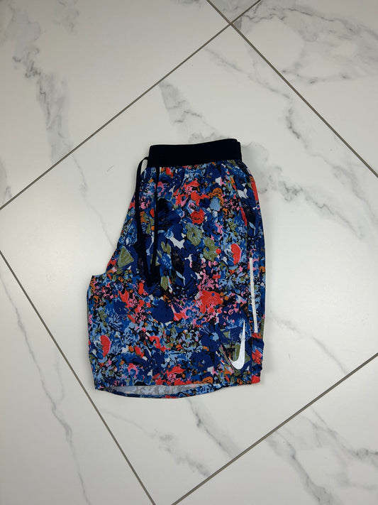 Nike Floral 7” Shorts “Pink”