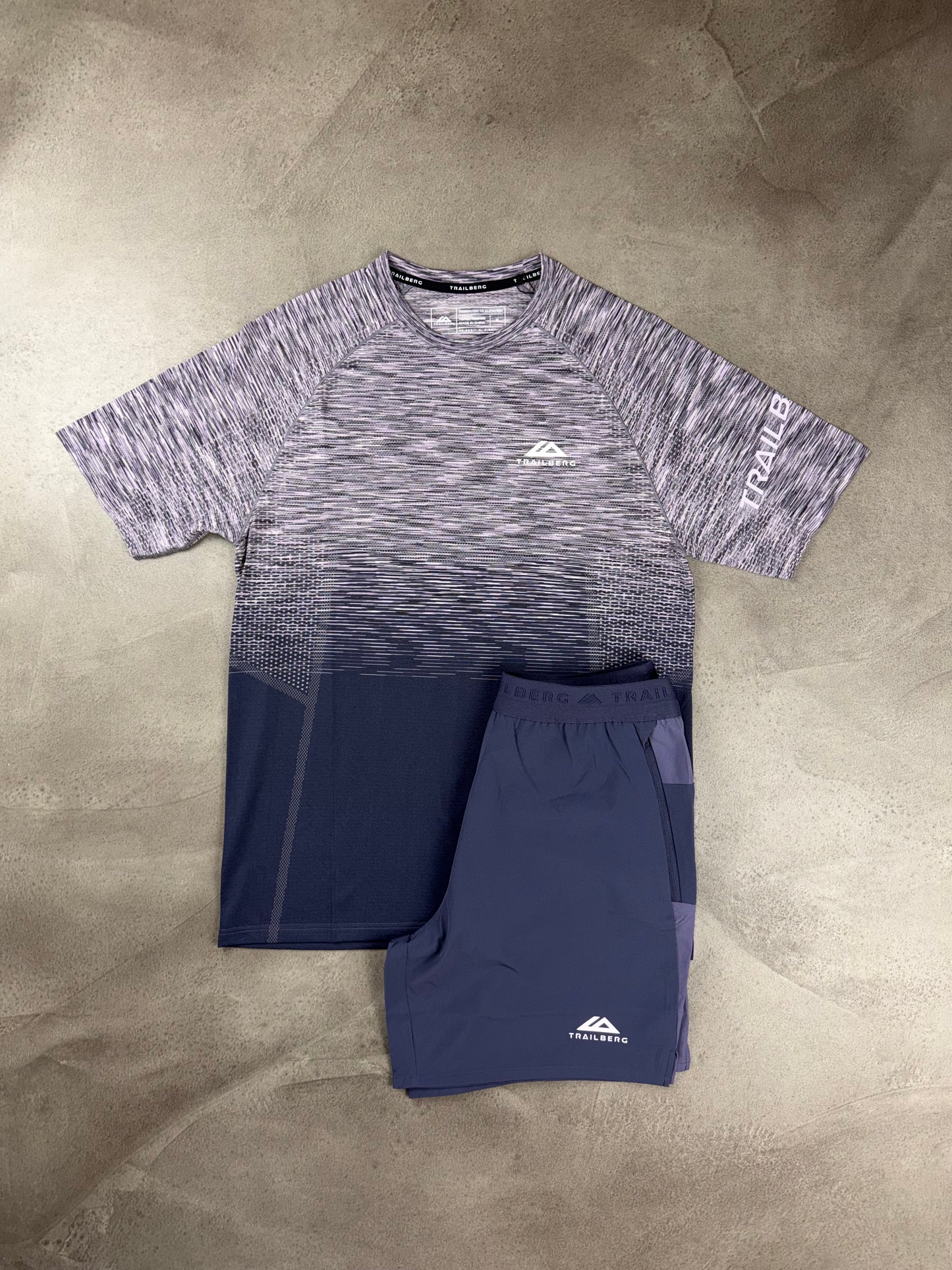 Trailberg Seamless Lavender Shorts & T-shirt Set