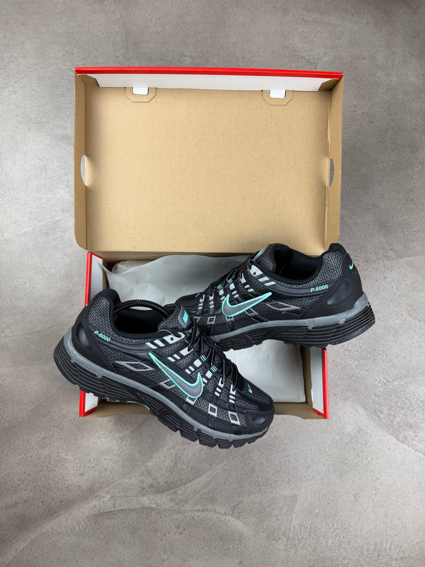 Nike P6000 Black/Turquoise
